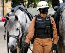 Mais de 300 policiais militares estão nas ruas da região Central da Capital pela Operação Saturação