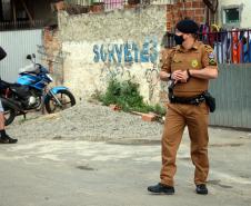 Mais de 300 policiais militares estão nas ruas da região Central da Capital pela Operação Saturação