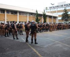Bloqueios de trânsito e abordagens são foco da Operação Especializada do BPTran em Curitiba