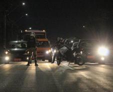 Bloqueios de trânsito e abordagens são foco da Operação Especializada do BPTran em Curitiba