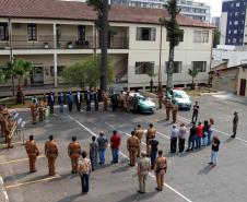 Capitão da Reserva Remunerada da PM é homenageado e planta mais duas Araucárias no Quartel do Comando-Geral em Curitiba