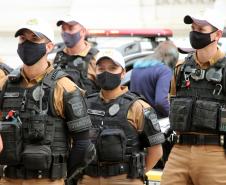 Operação Saturação reforça o policiamento da região Central e Noroeste de Curitiba