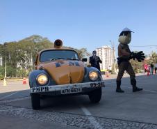 BPTran encerra Semana Nacional do Trânsito com apoio a arrecadação de brinquedos para a Campanha Paraná Piá