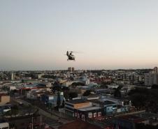 Inédito desfile motorizado da PM passa por cartões-postais da capital em alusão aos 166 anos da Corporação