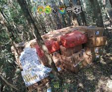 BPFron apreende R$ 175 mil em cigarros contrabandeados no Oeste do estado