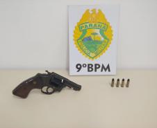 PM apreende duas armas em duas ocorrências no Litoral do estado