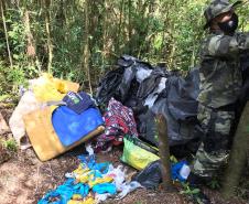 No final de semana, BPAmb-FV apreende arma de fogo, 800 caixas de cigarros contrabandeados e galos de rinha em situações distintas