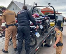 Desmanche com sete motos furtadas é descoberta pelo BPGd em Piraquara, na RMC