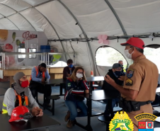 BPRv promove palestra de prevenção a acidentes de trânsito em Castro (PR)