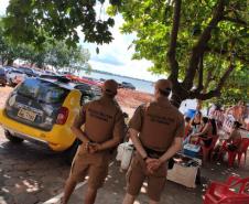 PM e Bombeiros reforçam prevenção a crimes e à pandemia no Litoral e na Costa Noroeste durante o feriado da Padroeira