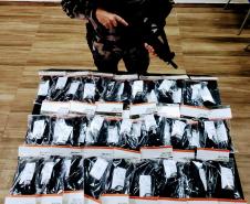 BOPE entrega 50 novas bandoleiras para policiais da Rondas Ostensivas de Natureza Especial (RONE)