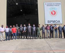 Veteranos da Polícia Militar e do Corpo de Bombeiros são homenageados durante solenidade em Curitiba