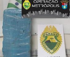 Na Operação Metrópolis, PM apreende mais de 17 quilos de maconha e 427 garrafas de vinhos no Sudoeste do estado