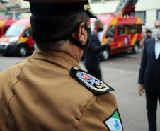 Governador entrega 15 novas viaturas para o Corpo de Bombeiros