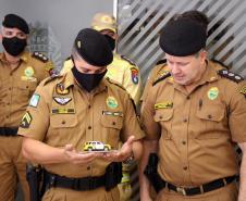 Tenente-coronel da PM recebe homenagem de colegas antes de ir para a Reserva Remunerada