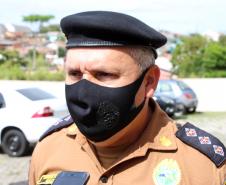 Após quase 40 anos na Reserva Remunerada, subtenente da PM recebe homenagem da Banda de Música em Curitiba