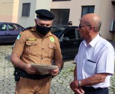 Após quase 40 anos na Reserva Remunerada, subtenente da PM recebe homenagem da Banda de Música em Curitiba