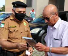 Após quase 40 anos na Reserva Remunerada, subtenente da PM recebe homenagem da Banda de Música em Curitiba