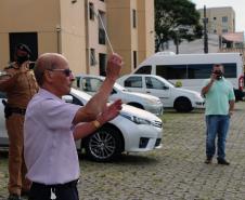 Após quase 40 anos na Reserva Remunerada, subtenente da PM recebe homenagem da Banda de Música em Curitiba
