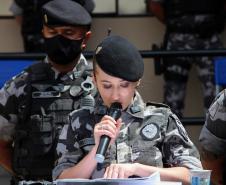 BOPE comemora 10 anos de criação com entrega de medalhas em Curitiba