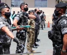 BOPE comemora 10 anos de criação com entrega de medalhas em Curitiba