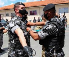 BOPE comemora 10 anos de criação com entrega de medalhas em Curitiba