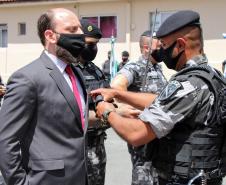 BOPE comemora 10 anos de criação com entrega de medalhas em Curitiba