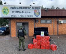 BPFron apreende maconha que iria para Cascavel e carga de agrotóxicos no Oeste do estado