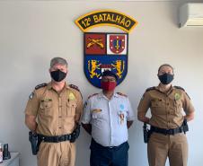 Veteranos da Polícia Militar e do Corpo de Bombeiros são homenageados durante solenidade em Curitiba