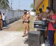 Veteranos da PM do Litoral passam a ter uma sala para atividades dentro de unidade da PM