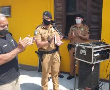 Veteranos da PM do Litoral passam a ter uma sala para atividades dentro de unidade da PM