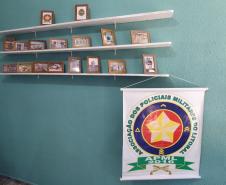 Veteranos da PM do Litoral passam a ter uma sala para atividades dentro de unidade da PM
