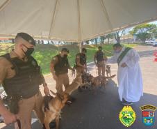 PM de Apucarana (PR) promove Drive Thru para a benção de animais; 700 animais foram abençoados