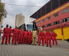 Paraná envia nova equipe de bombeiros para o Pantanal