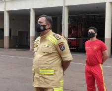 Paraná envia nova equipe de bombeiros para o Pantanal