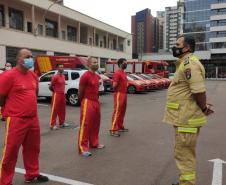 Paraná envia nova equipe de bombeiros para o Pantanal