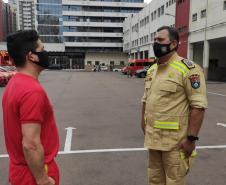 Paraná envia nova equipe de bombeiros para o Pantanal