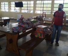 Campanha solidária promovida por PMs em rede social ajuda 71 famílias atendidas pela Equoterapia