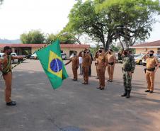 Militares estaduais e civis são condecorados com medalha em Francisco Beltrão