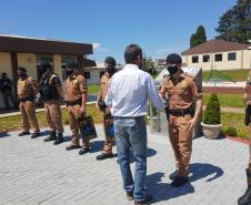 Batalhão do Centro-Sul homenageia policiais militares e entrega premiação do Concurso de Fotos para o Calendário 2021