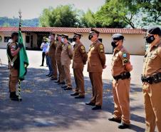 Comandante-Geral da PM recebe Medalha de Mérito do 21º BPM em Francisco Beltrão (PR)