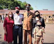 Comandante-Geral da PM recebe Medalha de Mérito do 21º BPM em Francisco Beltrão (PR)