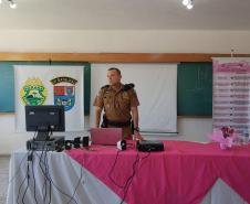 Batalhão da PM de Guarapuava (PR) promove atividade para policiais femininas na sede da unidade