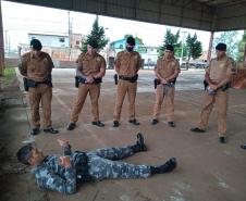 Policiais militares do Centro-Sul recebem treinamento sobre Atendimento Pré-Hospitalar Tático