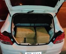 Após acompanhamento de 20 km, policiais do BPRv apreendem 216 quilos de maconha no Noroeste