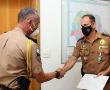 Subcomandante-Geral da PM recebe medalha Mérito Rodoviário e Mérito da Casa Militar