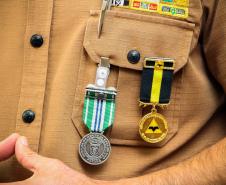 Subcomandante-Geral da PM recebe medalha Mérito Rodoviário e Mérito da Casa Militar