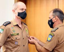 Subcomandante-Geral da PM recebe medalha Mérito Rodoviário e Mérito da Casa Militar