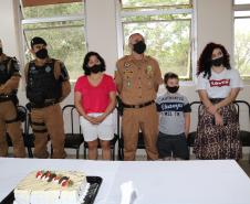 Ao completar 30 anos de serviço, policial militar é homenageado no Sudoeste do estado