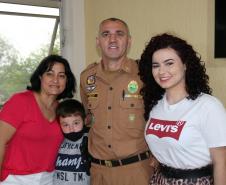 Ao completar 30 anos de serviço, policial militar é homenageado no Sudoeste do estado